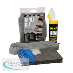 5 Star General Purpose Spill Kit in a Heat-sealed Mini Bag 10 Litre Grey FS634641
