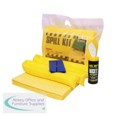 5 Star Chemical Spill Kit in Heat-sealed Bag Yellow FS634962