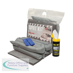 5 Star General Purpose Spill Kit in a Heat-sealed Bag Grey FS635204