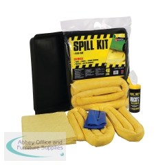 5 Star 40 Litre Chemical Spill Kit in Heat-sealed Bag with Flexi-tray Yellow FS635631