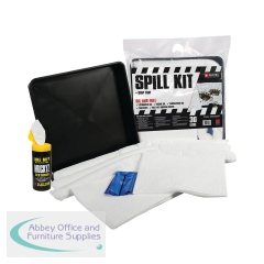5 Star Oil and Fuel Spill Kit with Drip-tray 30 Litre White FS636003