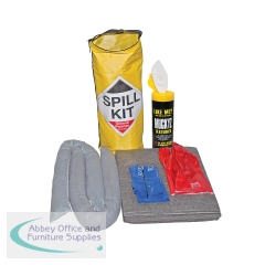 5 Star General Purpose Forklift Spill Kit in a Hi-Vis Cylinder Bag Grey FS636034