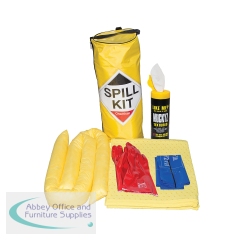 5 Star Chemical Forklift Spill Kit in a Hi-Vis Cylinder Bag Yellow FS636157