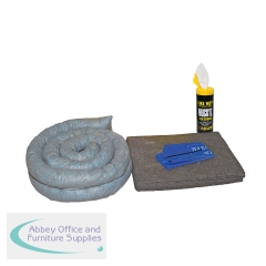5 Star Refill Kit for the 50 Litre Spill Kit in a Hi-Vis Shoulder Bag Grey FS636348