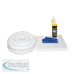 5 Star Refill Kit for the 50 Litre Spill Kit in a Hi-Vis Shoulder Bag White FS636386