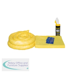 5 Star Refill Kit for the 50 Litre Spill Kit in a Hi-Vis Shoulder Bag Yellow FS636515
