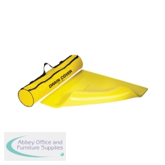 5 Star Drain Cover 610x610mm in Wallmounted  Holdall Yellow FS637529
