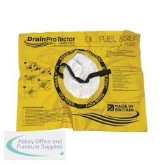 5 Star DrainProTector Collecting/Trapping Oil Fuel Silt Sand Gravel 750x600mm Yellow FS637734