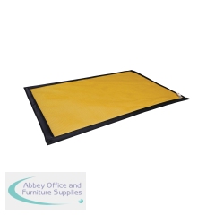 5 Star SpillTrapper Oil Absorbent Mat Medium Yellow FS638007