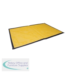 5 Star SpillTrapper Oil Absorbent Mat Large Yellow FS638182