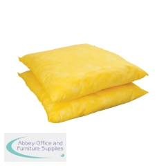 5 Star Chemical Absorbent Cushions in a Box 300x350mm Yellow (Pack of 20) FS639448