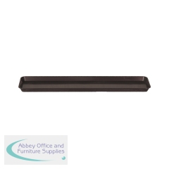 5 Star Evo Recycled Shallow Drip-tray Large 610x150x40mm Black FS639806