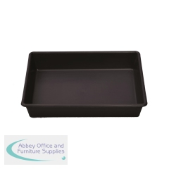 5 Star Evo Recycled Spill Tray 530x400x95mm Black FS640031