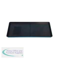 5 Star Evo Recycled Shallow Spill Tray 570x400x50mm Black FS640260