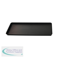 5 Star Evo Recycled Spill Tray 1000x400x50mm Black FS640376