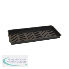 5 Star Evo Recycled Shallow Spill Tray 790x400x60mm Black FS640413