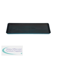 5 Star Evo Recycled Spill Tray 1170x400x50mm Black FS640482