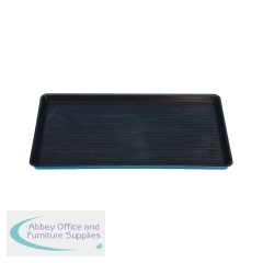 5 Star Evo Recycled Spill Tray 1200x550x50mm Black FS640772