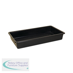 5 Star Evo Recycled Deep Spill Tray 1000x550x150mm Black FS641069
