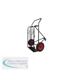 5 Star Double Cylinder Trolley with Support Castors 610 x 710 x 1270mm FS643674