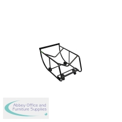 5 Star Mobile Drum Cradle Stand with 2x75mm Wheels 2x50mm Swivel Castors 889 x 559 x 430mm FS643919