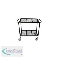 5 Star Mobile Shelf Trolley with Mesh Shelves 950 x 450 x 900mm FS644237