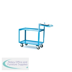 5 Star 2 Tier Order Picking Trolley 1430 x 700 x 1070mm FS644879