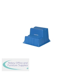 5 Star 2 Tread Industrial Steps Polyethylene Blue 510 x 600 x 370mm FS645821