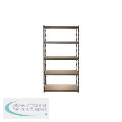 5 Star Heavy Duty 5 Tier Shelving Unit 1000 x 600 x 1800mm FS646767