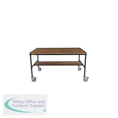 5 Star Mobile Workstation with Undershelf 1500 x 600 x 860mm FS647221