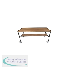 5 Star Mobile Workstation with Undershelf 1800 x 600 x 860mm FS647283