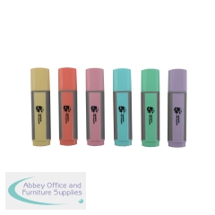 5 Star Highlighter Set Recycled Content Pastel Assorted (Pack of 10) FS667996