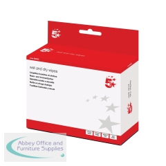 5 Star Wet And Dry Wipes (Pack of 20) FS668035