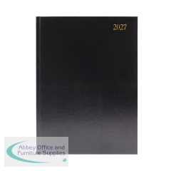 5 Star Desk Diary Week To View A5 Black 2027 KFA53BK27