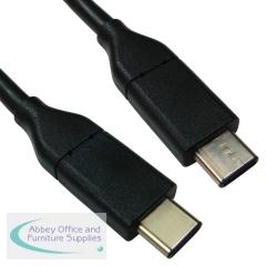 5 Star USB-C to USB-C Charging 100W 5A Black 2m FS675367