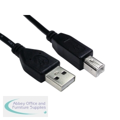 5 Star A to B USB2.0 Type A M to Type B M Cable 1.8m FS675470
