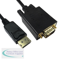 5 Star DisplayPort to VGA Cable 1m FS675995
