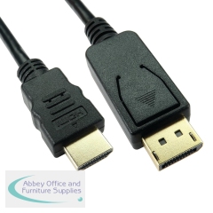 5 Star DisplayPort to HDMI Cable 2m FS676142