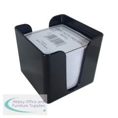 5 Star Memo Cube Notepad Holder Black FS677666