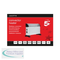 5 Star Convector Heater 2000W White FS677710