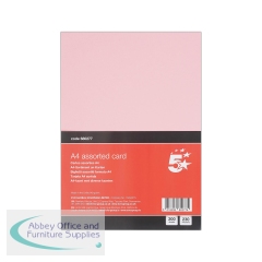 5 Star A4 Assorted Card 230 Micron (Pack of 200)