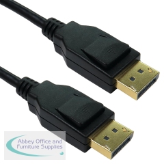 5 Star DisplayPort 1.4 M to M Cable 32.4GB 8kx4k60hz 2m Black FS686998