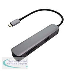 5 Star Type-C to HDMI (4K/60Hz) /USB-A x2/SD/TF with DP1.4 Alt mode FS687056