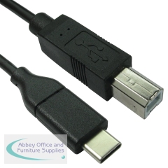 5 Star USB 2.0 Type-C to USB Type-B Cable 3m FS711301