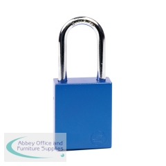 5 Star Aluminium Safety Lockout Padlock Blue FS712560
