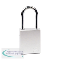 5 Star Aluminium Safety Lockout Padlock Silver FS712565