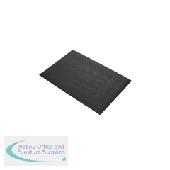 5 Star Anti-Fatigue Textured Top Mat 0.6 x 0.9m Black FS712632
