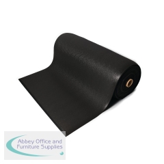 5 Star Anti-Fatigue Textured Top Mat 0.9 x 18.3m Black FS712634
