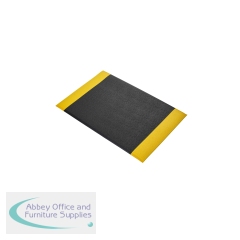 5 Star Anti-Fatigue Premium Mat 0.6 x 0.9m Black/Yellow FS712670