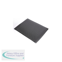 5 Star Anti-Fatigue Premium Bubble Mat 0.9 x 1m Black FS712677